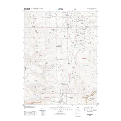 2013 Map of Breckenridge, 2013 Print