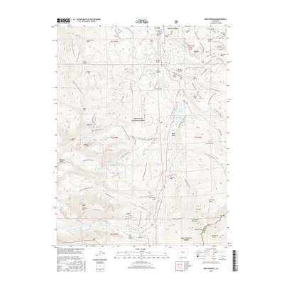 2016 Map of Breckenridge, 2016 Print