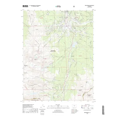 2019 Map of Breckenridge, 2019 Print