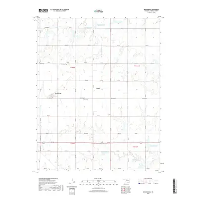 2018 Map of Breckinridge, 2018 Print