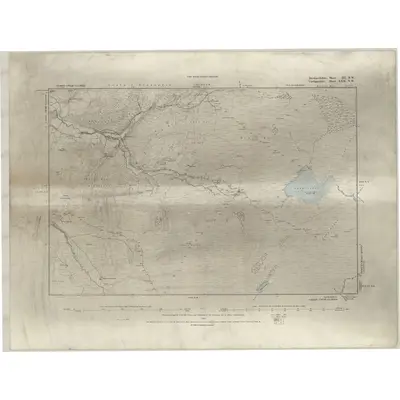 1887 Map of Brecknockshire III.NW, 1888 Print