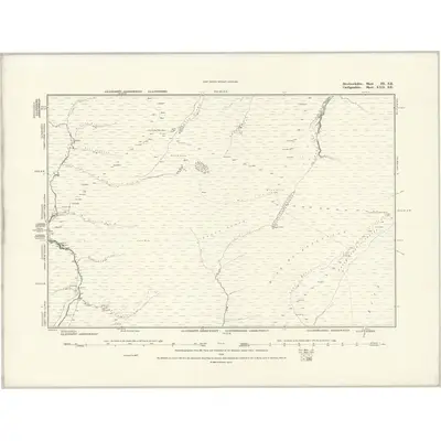 1887 Map of Brecknockshire III.SE, 1888 Print
