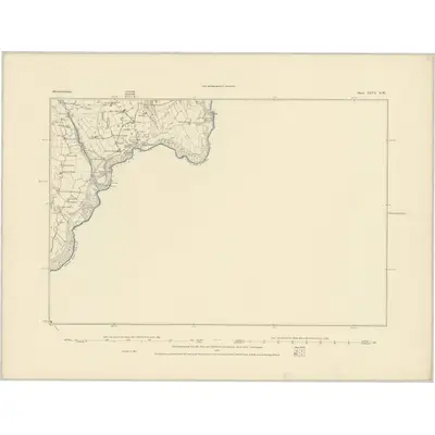 1885 Map of Brecknockshire XLVI.SW