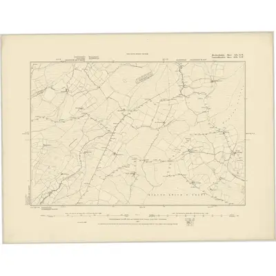 1887 Map of Brecknockshire XX.NW