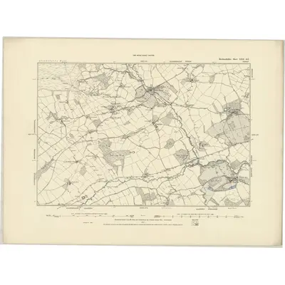 1887 Map of Brecknockshire XXII.SE