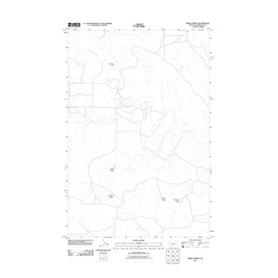 2011 Map of Breed Spring, 2011 Print