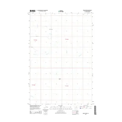 2014 Map of Breed Spring, 2014 Print