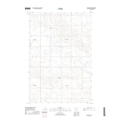 2020 Map of Breed Spring, 2020 Print