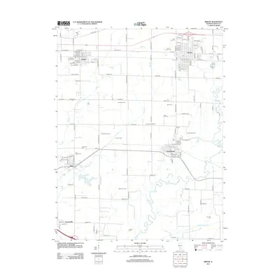 2012 Map of Breese, 2012 Print