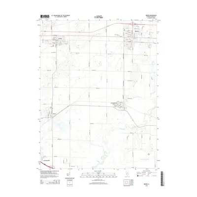 2015 Map of Breese, 2015 Print