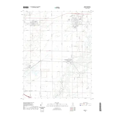 2021 Map of Breese, 2021 Print