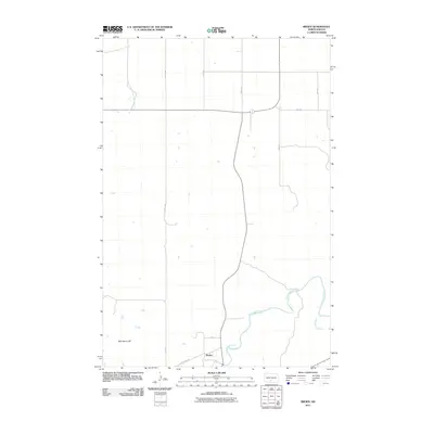 2011 Map of Breien, 2011 Print