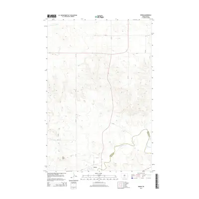 2014 Map of Breien, 2014 Print