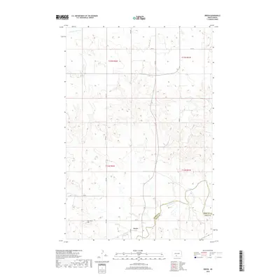 2018 Map of Breien, 2018 Print