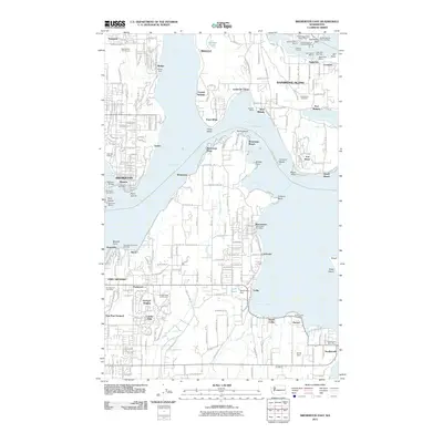 2011 Map of Bremerton East, 2011 Print