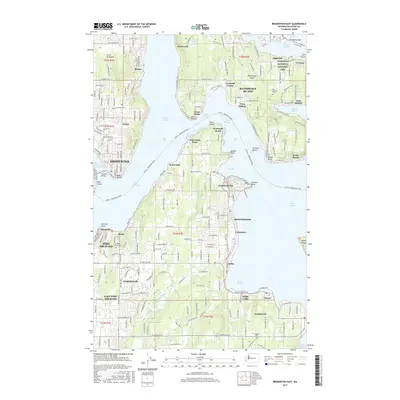 2017 Map of Bremerton East, 2017 Print