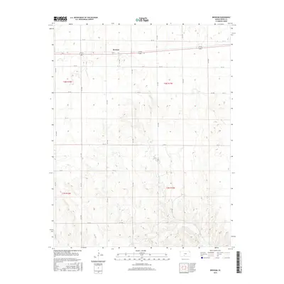 2015 Map of Brenham, 2015 Print