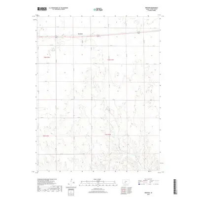 2018 Map of Brenham, 2018 Print