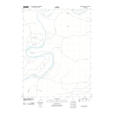 2011 Map of Brennan Basin, 2011 Print