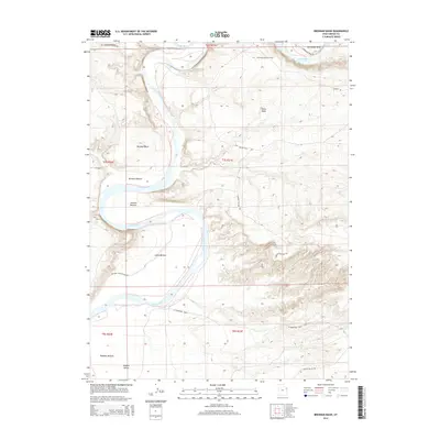 2014 Map of Brennan Basin, 2014 Print