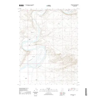 2020 Map of Brennan Basin, 2020 Print