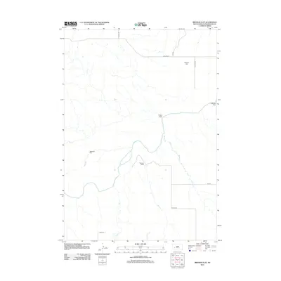 2012 Map of Brennan Flat, 2012 Print