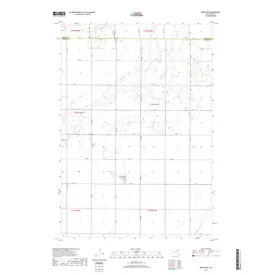 2017 Map of Brentford, 2017 Print