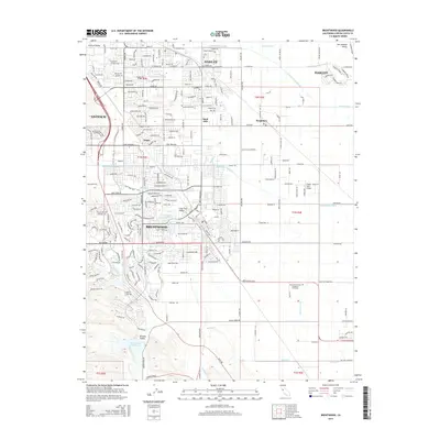2015 Map of Brentwood, 2015 Print