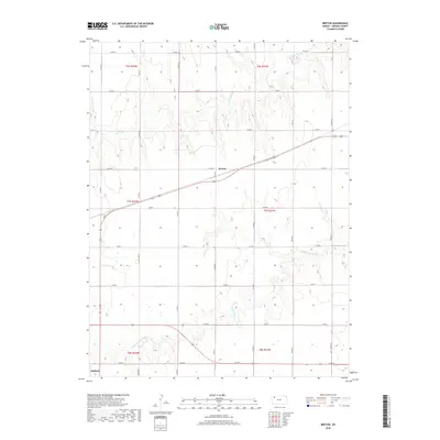 2018 Map of Breton, 2018 Print
