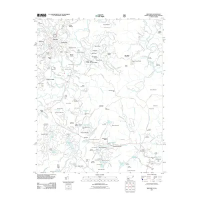 2011 Map of Brevard, 2011 Print