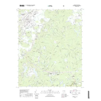 2019 Map of Brevard, 2019 Print