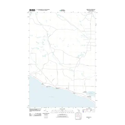 2011 Map of Brevort, 2011 Print