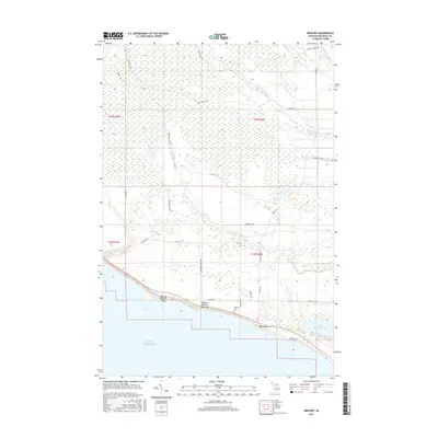 2017 Map of Brevort, 2017 Print