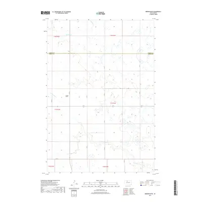 2017 Map of Brewer Butte, 2017 Print