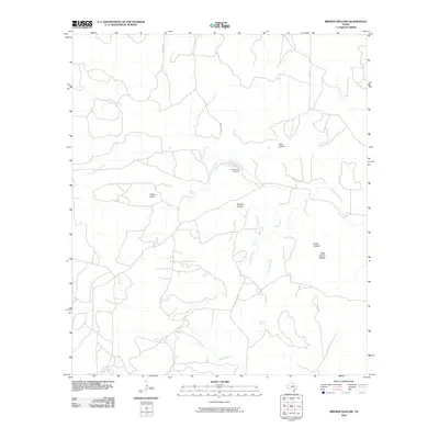 2010 Map of Brewer Hollow, 2010 Print