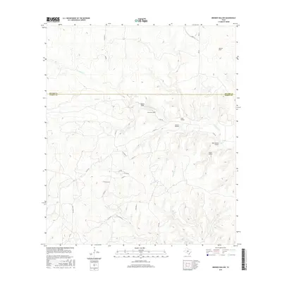 2016 Map of Brewer Hollow, 2016 Print