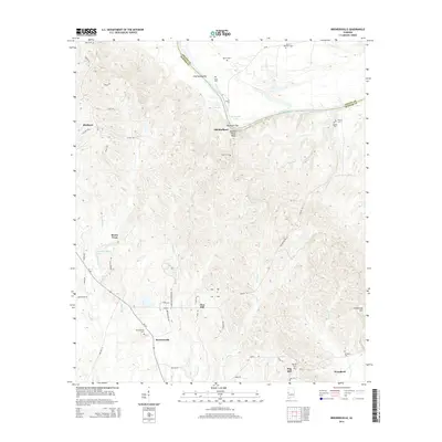 2014 Map of Brewersville, 2014 Print