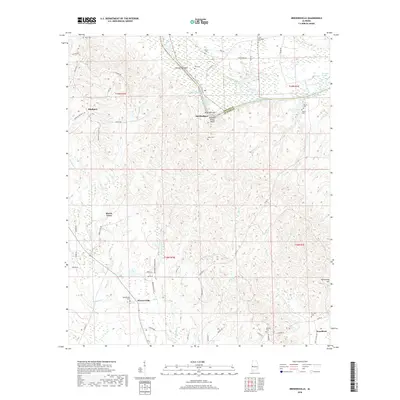 2018 Map of Brewersville, 2018 Print