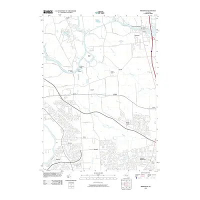 2010 Map of Brewerton, 2010 Print