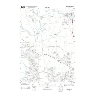 2013 Map of Brewerton, 2013 Print