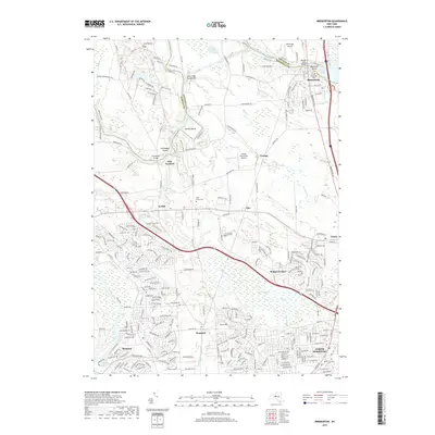 2019 Map of Brewerton, 2019 Print