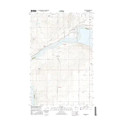 2017 Map of Brewster, 2017 Print