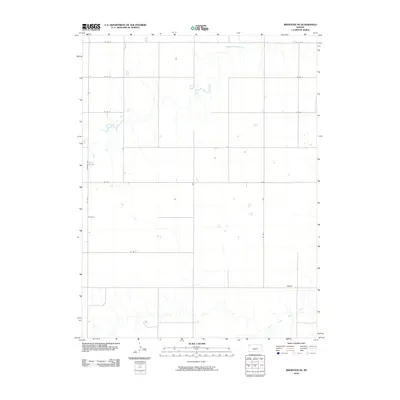 2010 Map of Brewster NE, 2010 Print