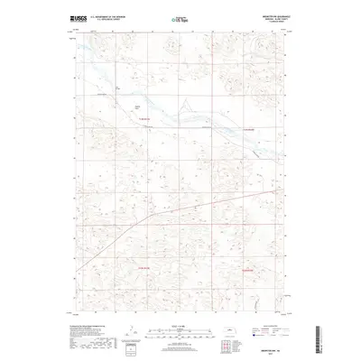 2017 Map of Brewster NW, 2017 Print
