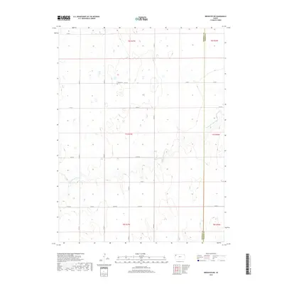 2018 Map of Brewster NW, 2018 Print