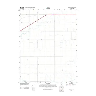 2012 Map of Brewster SE, 2012 Print