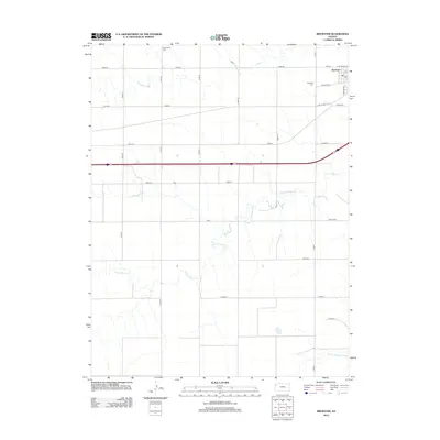 2012 Map of Brewster, 2012 Print