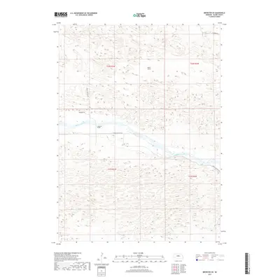 2017 Map of Brewster SW, 2017 Print