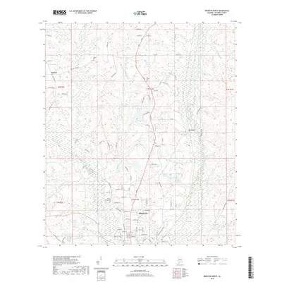 2018 Map of Brewton North, 2018 Print