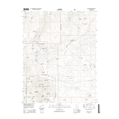 2014 Map of Brian Head, 2014 Print